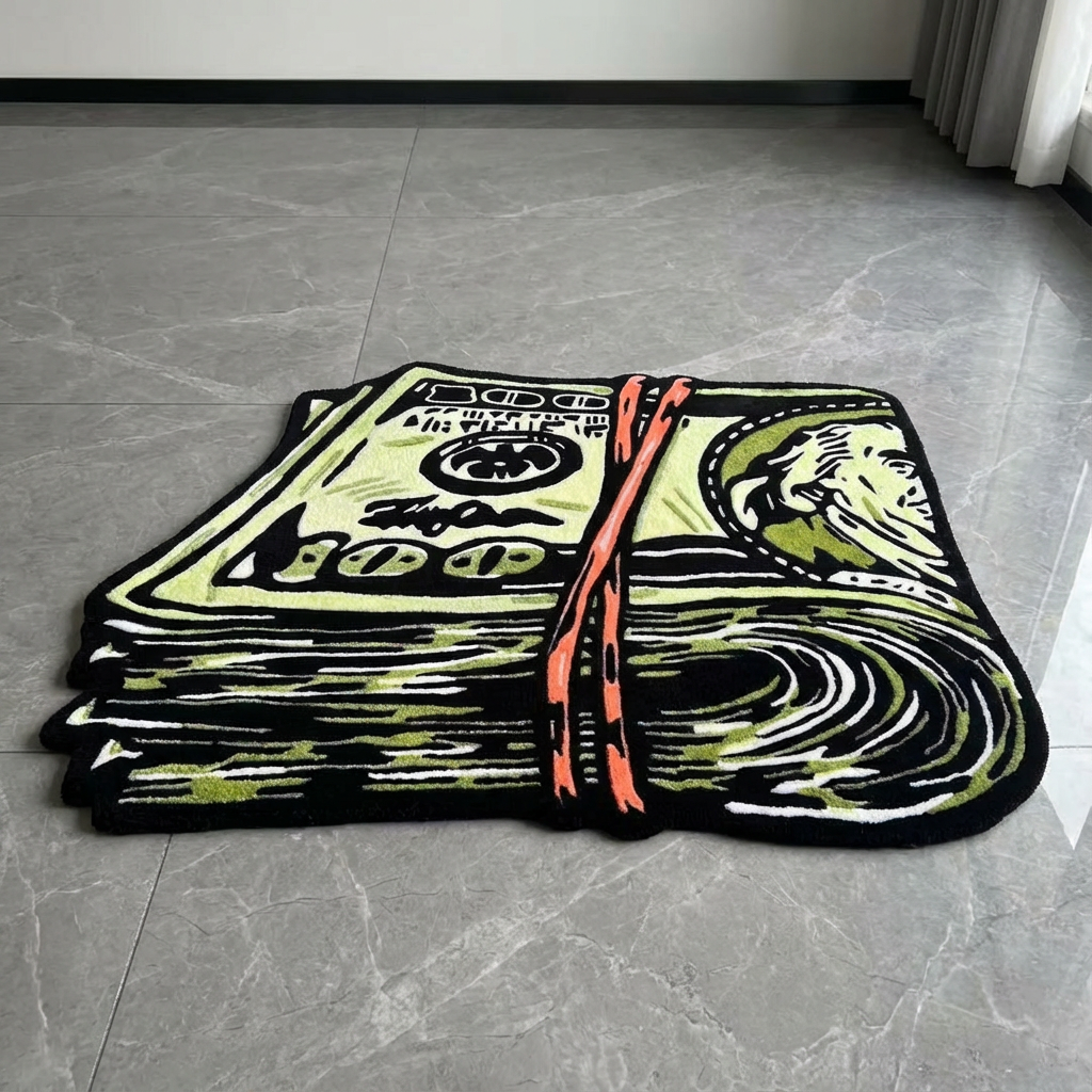 $100 BILL RUG