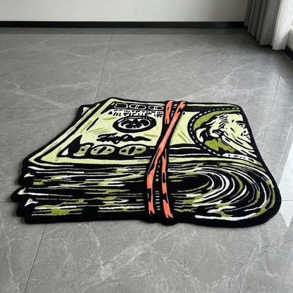 $100 BILL RUG