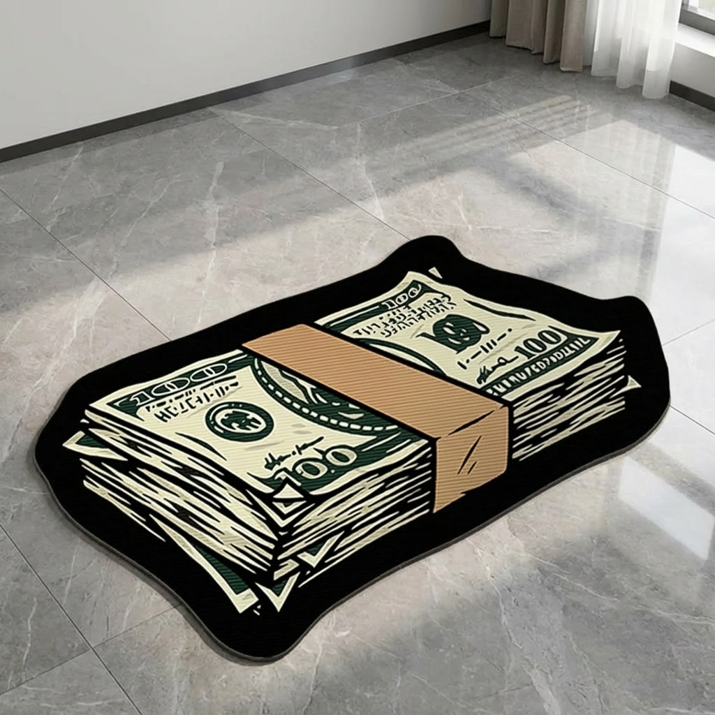 $100 BILL RUG