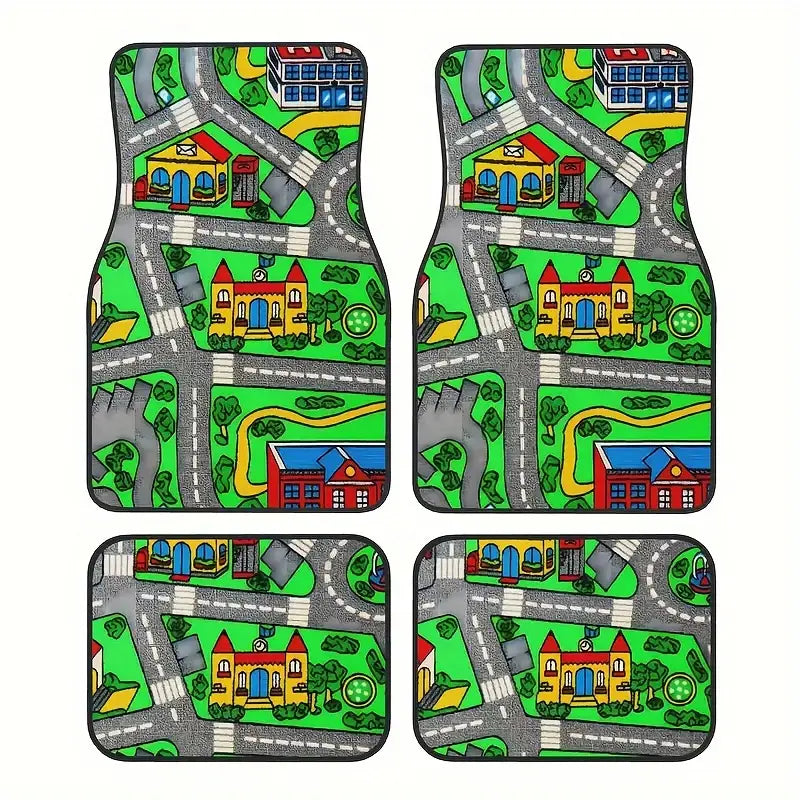 RETRO CITY CAR MATS