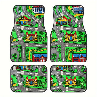 RETRO CITY CAR MATS