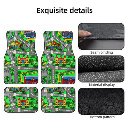 RETRO CITY CAR MATS