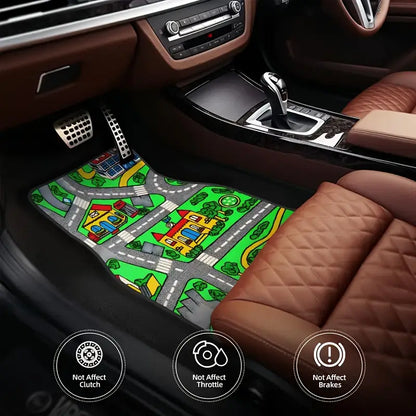 RETRO CITY CAR MATS
