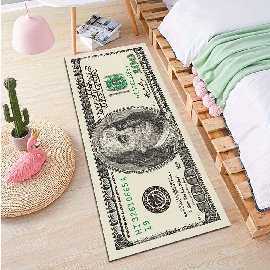 $100 BILL RUG